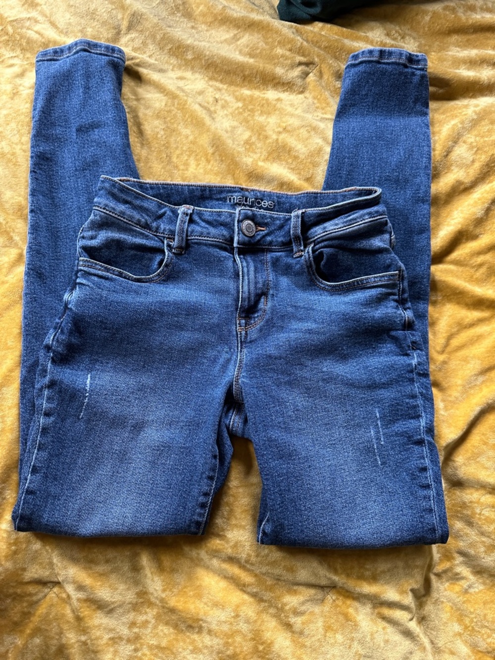 Maurices Women's Medium Blue Skinny Stretch Jeans